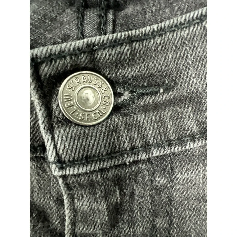 Levis 559 Mens Jeans Actual Size W‎ 34 x L 29 Faded Black Straight Relaxed A75